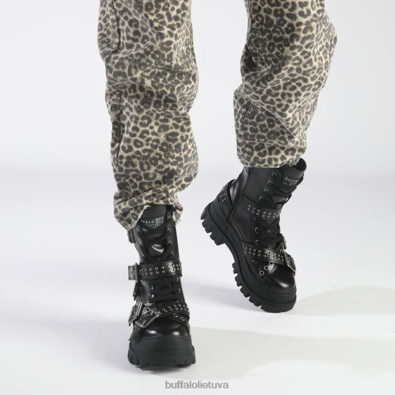 Aspha sagle mid ankle boot vegan Buffalo juodas4D4XB849 |batai