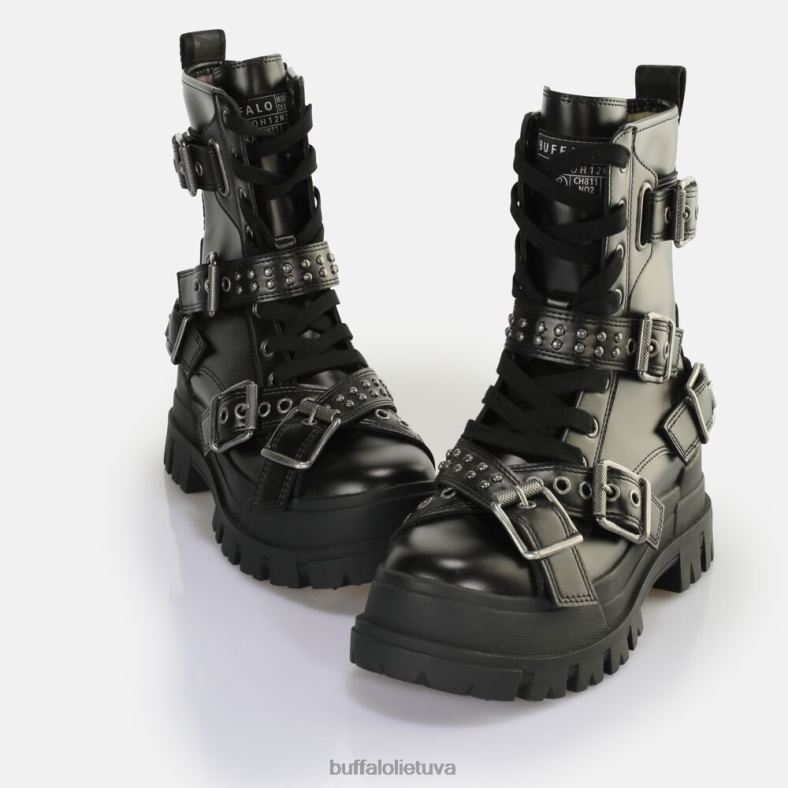 Aspha sagle mid ankle boot vegan Buffalo juodas4D4XB849 |batai