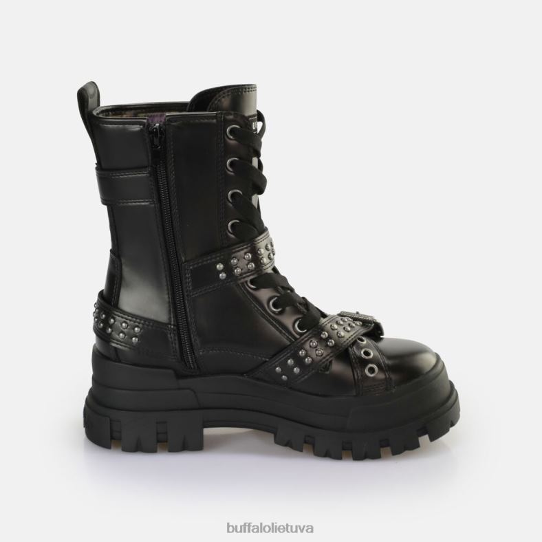 Aspha sagle mid ankle boot vegan Buffalo juodas4D4XB849 |batai