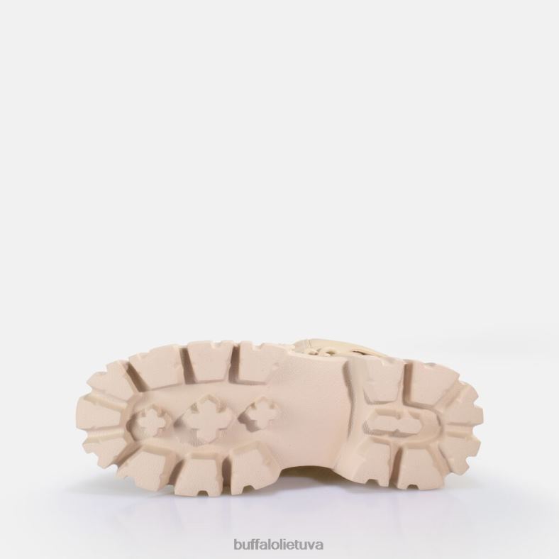 Liūto vidurinės grandinės kulkšnies batai veganai Buffalo kremas4D4XB656 |batai