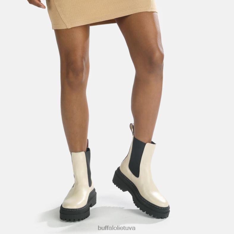 Serena blauzdos blauzdos oda Buffalo smėlio spalvos4D4XB901 |batai