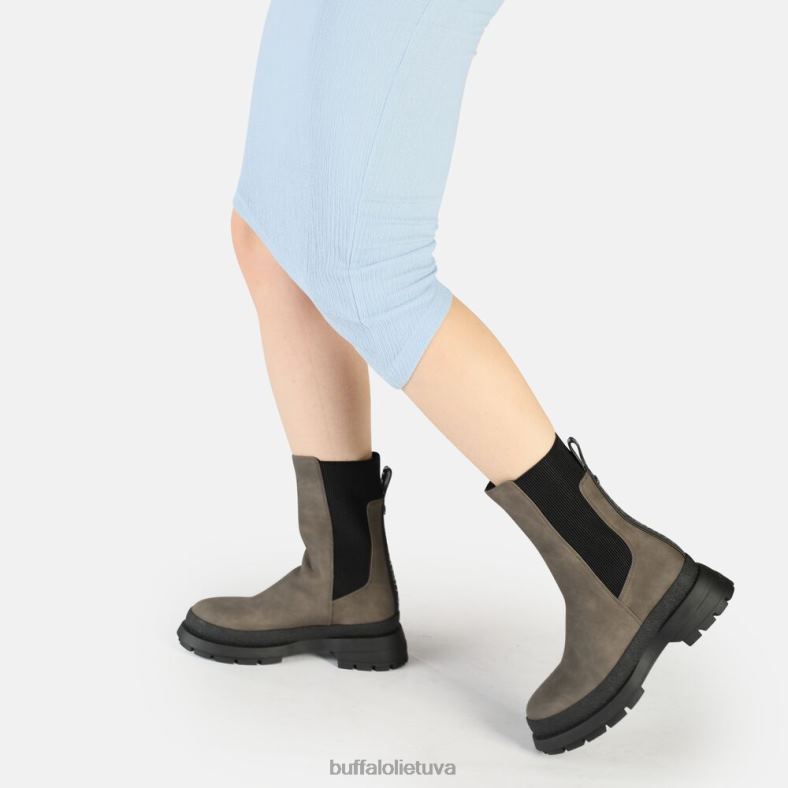 Shari kulkšnies batai veganai Buffalo taupe4D4XB716 |batai