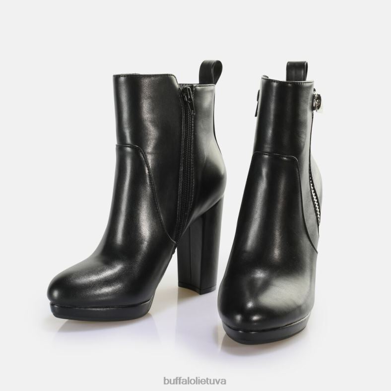 amy veganė su užtrauktuku Buffalo juodas4D4XB740 |batai