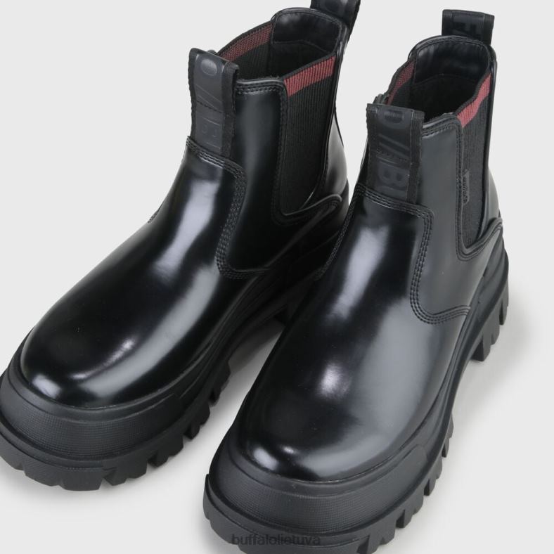 aspha Chelsea kulkšnies batai veganai Buffalo juodas4D4XB364 |batai