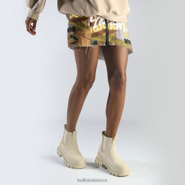 aspha Chelsea kulkšnies batai veganai Buffalo kremas4D4XB363 |batai