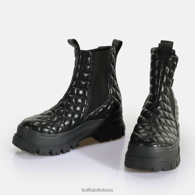 aspha chelsea mid ankle boot vegan Buffalo juodas padas4D4XB536 |batai