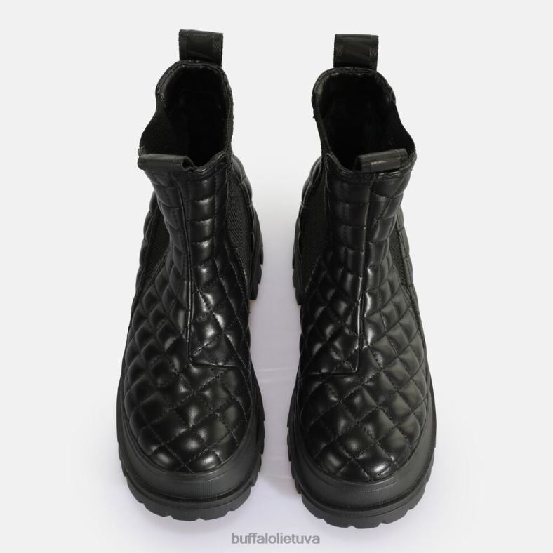 aspha chelsea mid ankle boot vegan Buffalo juodas padas4D4XB536 |batai