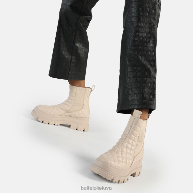 aspha chelsea mid ankle boot vegan Buffalo kremo padas4D4XB537 |batai