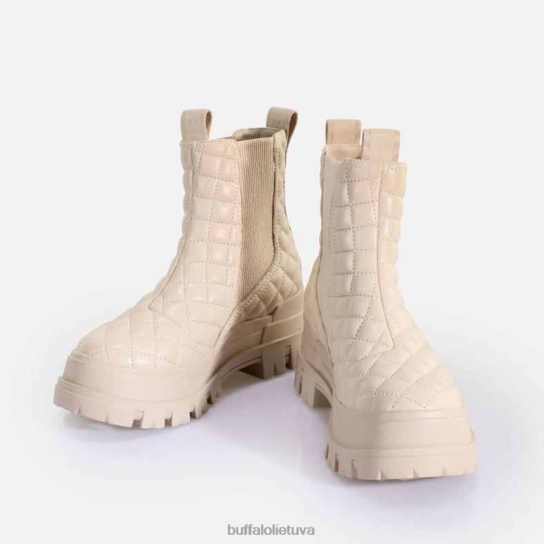 aspha chelsea mid ankle boot vegan Buffalo kremo padas4D4XB537 |batai