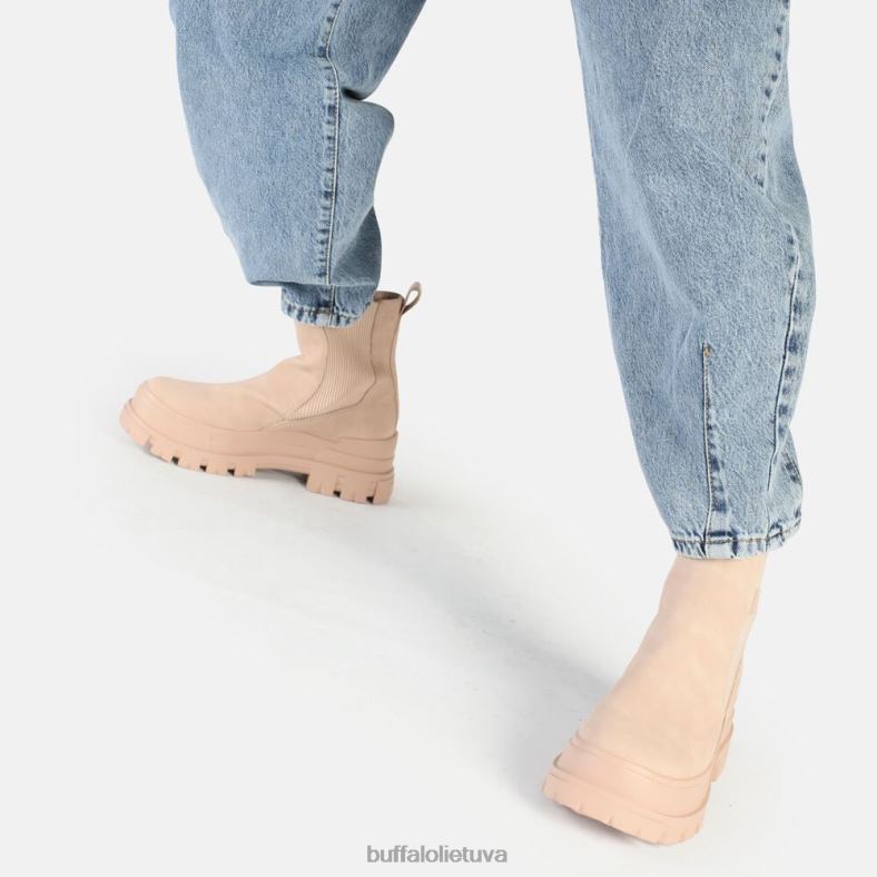 aspha chelsea, veganas Buffalo juodas4D4XB480 |batai