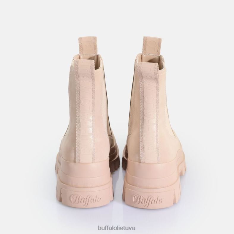 aspha chelsea, veganas Buffalo juodas4D4XB480 |batai