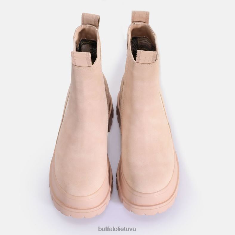 aspha chelsea, veganas Buffalo juodas4D4XB480 |batai