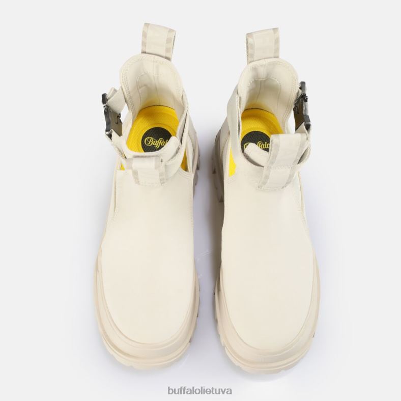 aspha coa kulkšnies batai veganai Buffalo beveik baltas4D4XB712 |batai