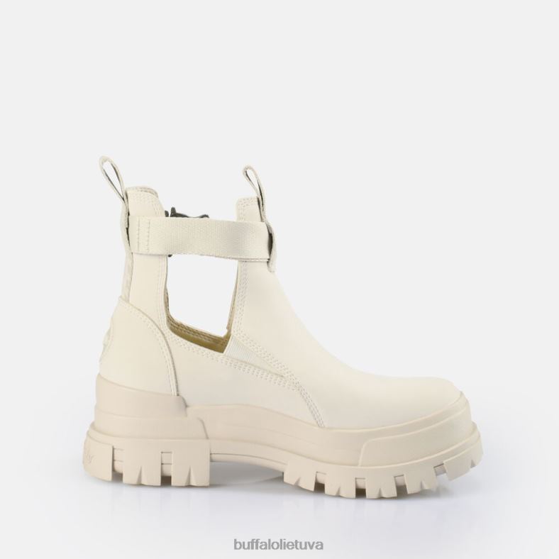 aspha coa kulkšnies batai veganai Buffalo beveik baltas4D4XB712 |batai