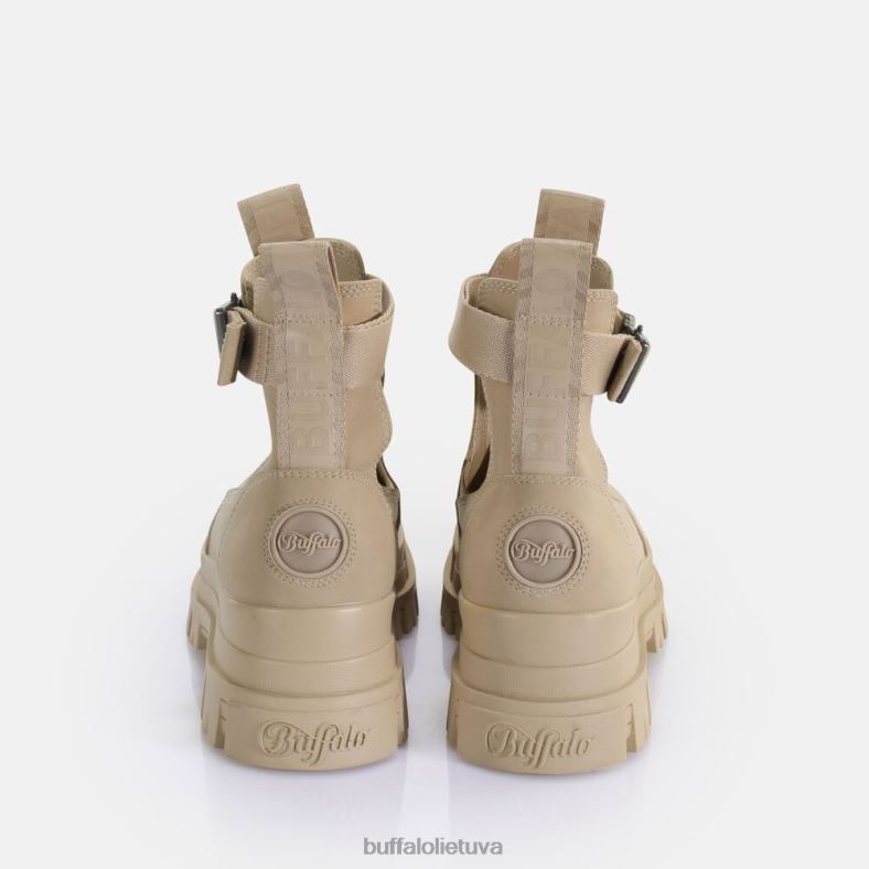 aspha coa kulkšnies batai veganai Buffalo smėlio spalvos4D4XB714 |batai