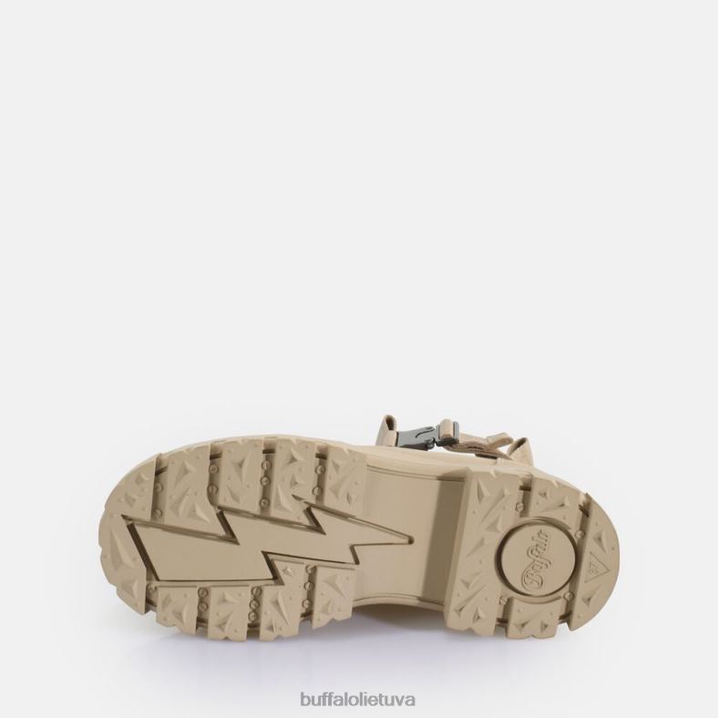 aspha coa kulkšnies batai veganai Buffalo smėlio spalvos4D4XB714 |batai