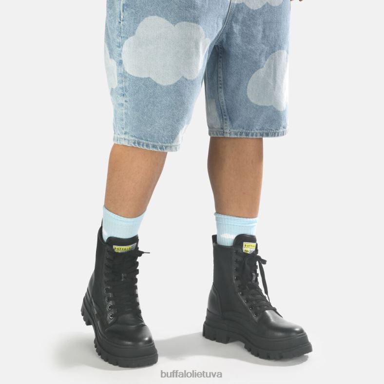 aspha com2 kulkšnies batai veganai Buffalo juodas4D4XB733 |batai