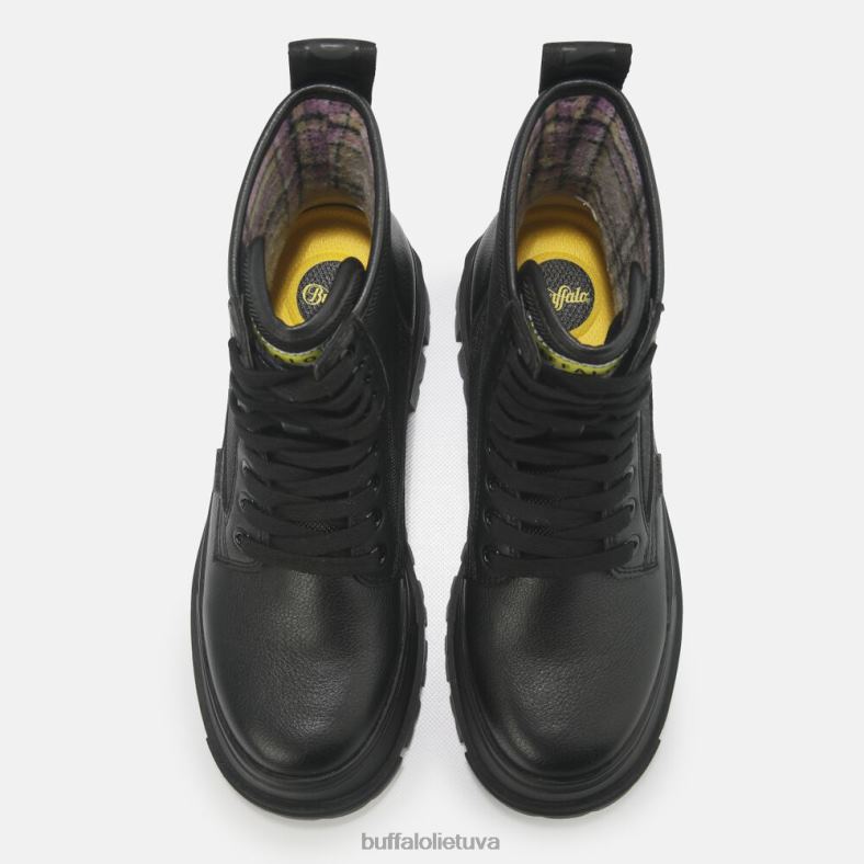 aspha com2 kulkšnies batai veganai Buffalo juodas4D4XB733 |batai