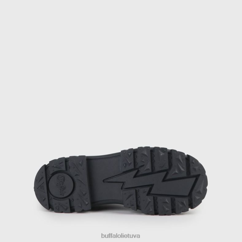 aspha lace up hi bootie butas vegan Buffalo juodas4D4XB847 |batai