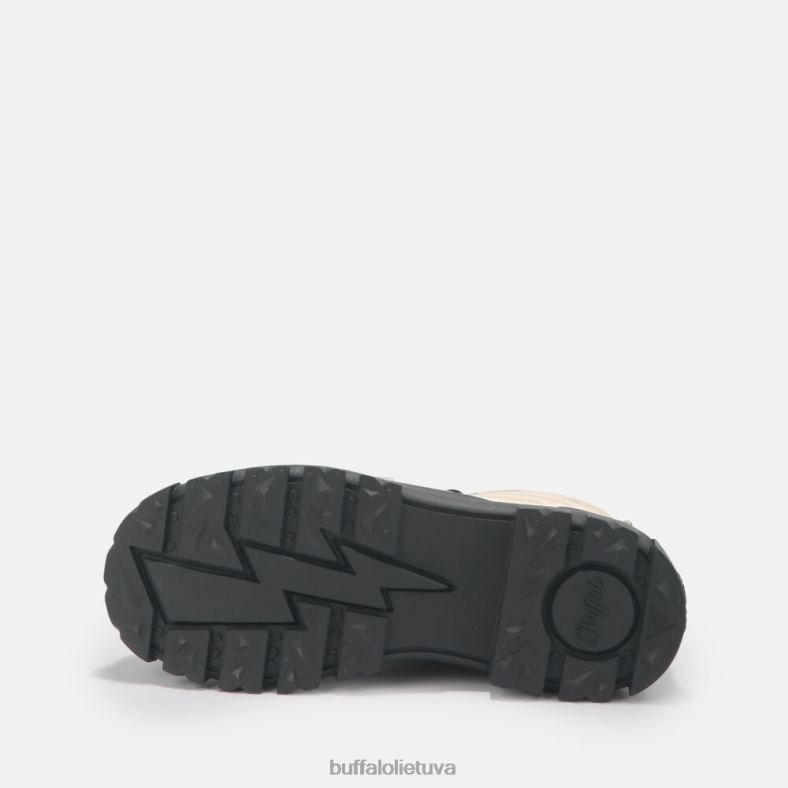 aspha lace up hi bootie butas vegan Buffalo kremas4D4XB371 |batai