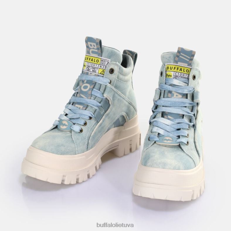 aspha nc mid ankle boot vegan Buffalo šviesiai mėlyni džinsai4D4XB267 |batai