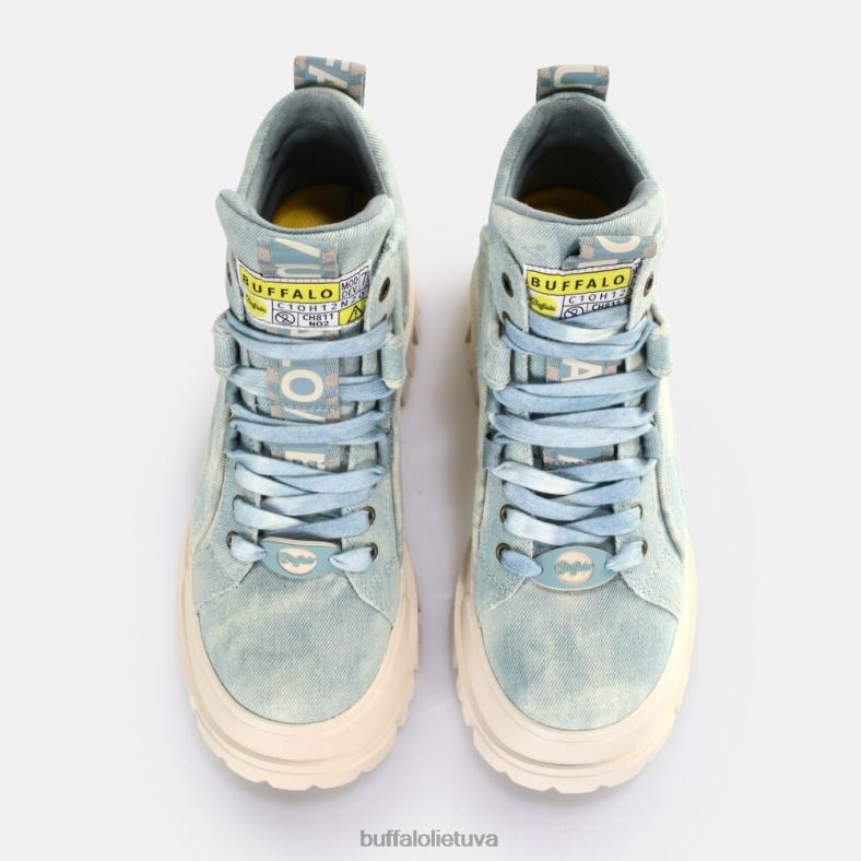 aspha nc mid ankle boot vegan Buffalo šviesiai mėlyni džinsai4D4XB267 |batai