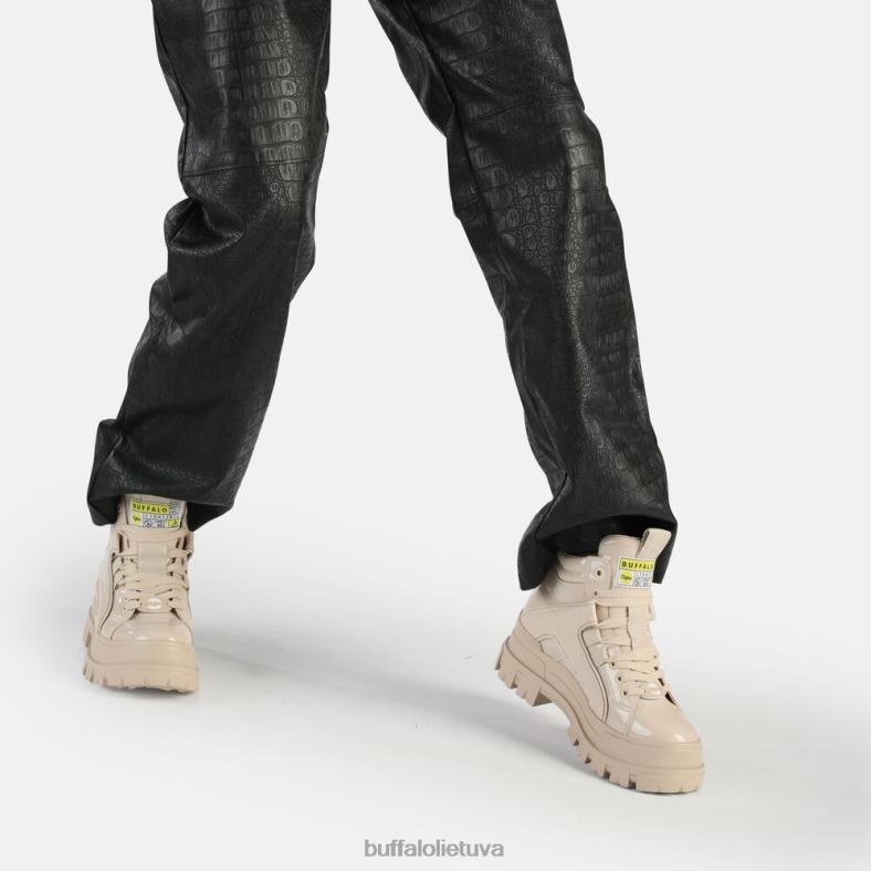 aspha nc mid laceup ankle-boot vegan Buffalo kremas4D4XB587 |batai