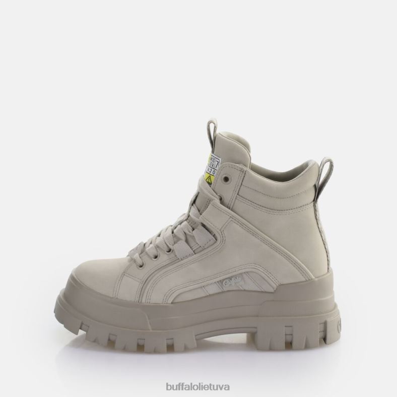 aspha nc mid laceup ankle-boot vegan Buffalo šviesiai pilka4D4XB630 |batai