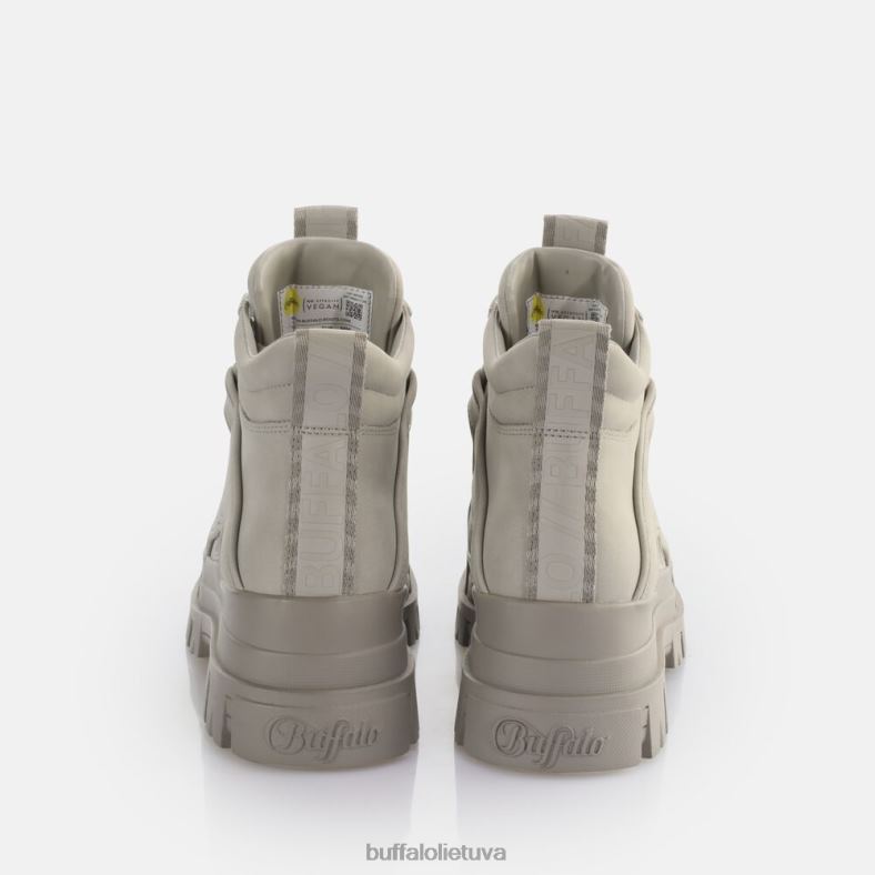 aspha nc mid laceup ankle-boot vegan Buffalo šviesiai pilka4D4XB630 |batai