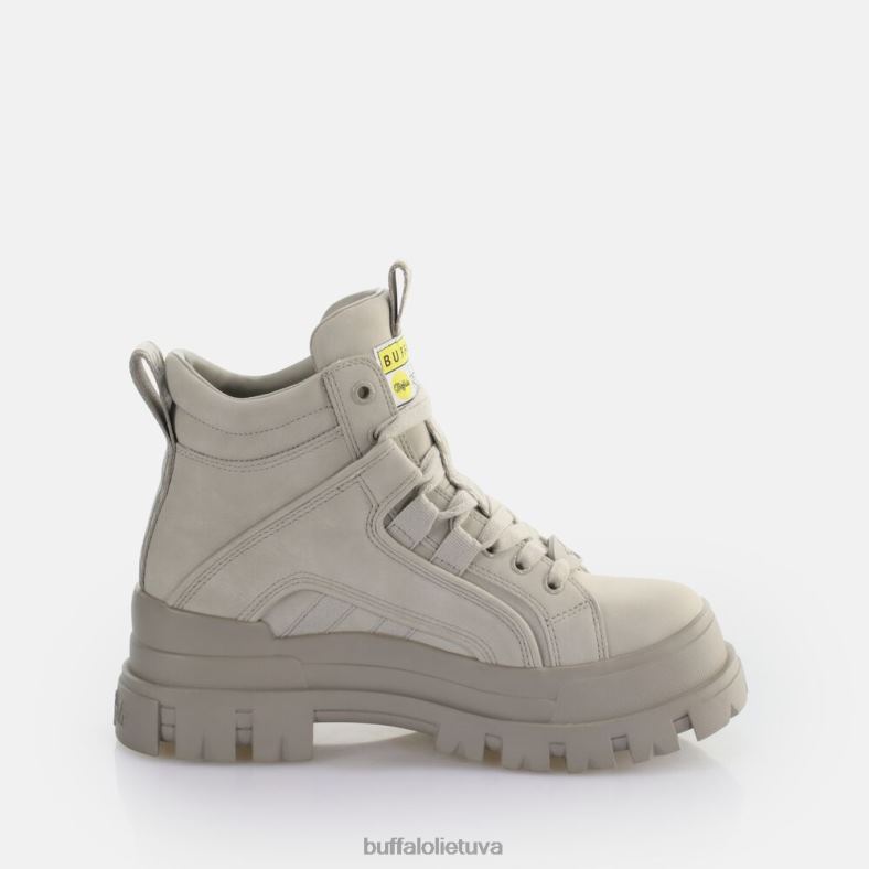 aspha nc mid laceup ankle-boot vegan Buffalo šviesiai pilka4D4XB630 |batai