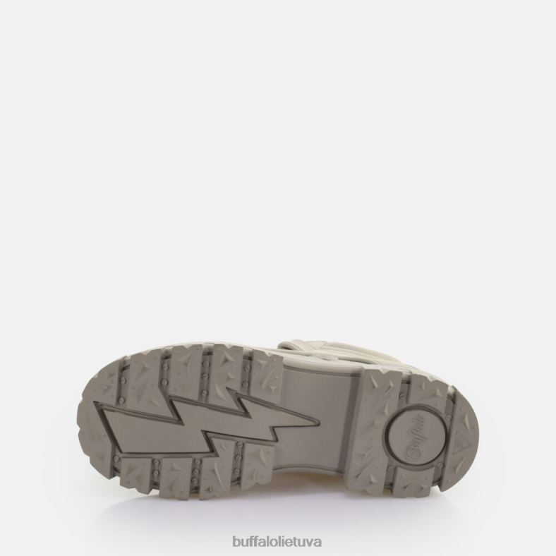 aspha nc mid laceup ankle-boot vegan Buffalo šviesiai pilka4D4XB630 |batai