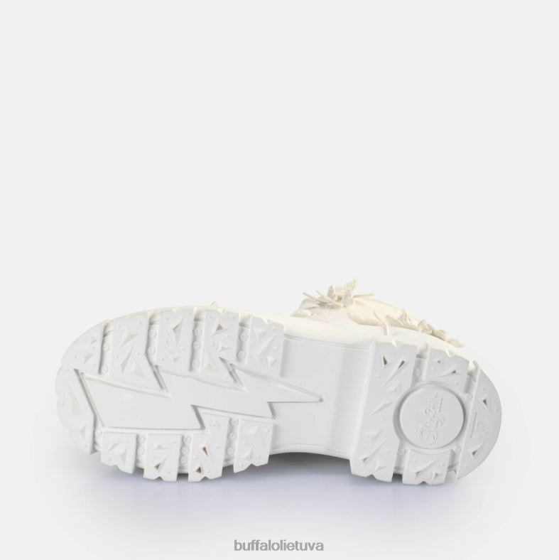 aspha rld butterflies ankle boot vegan Buffalo baltas4D4XB271 |batai