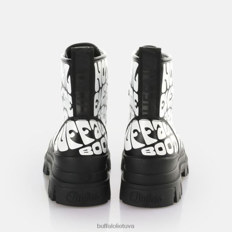 aspha rld laceup mid ankle-boot vegan Buffalo juoda aop4D4XB914 |batai