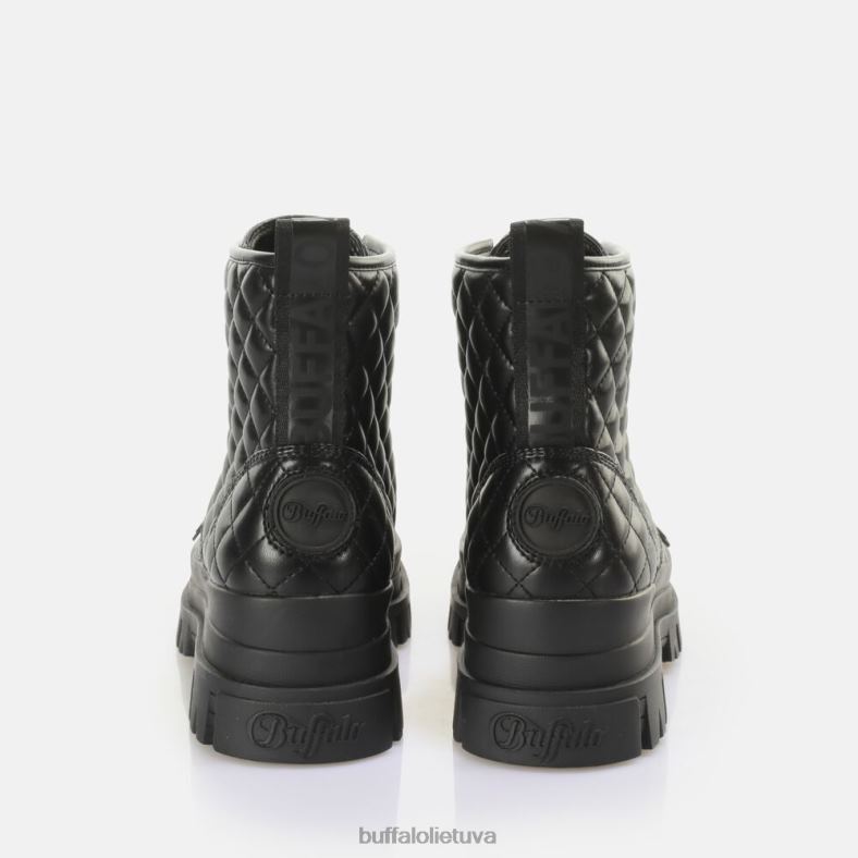 aspha rld laceup mid ankle-boot vegan Buffalo juodas4D4XB196 |batai