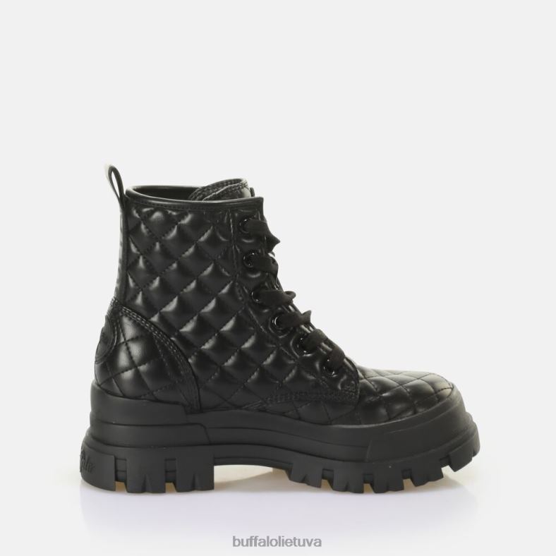 aspha rld laceup mid ankle-boot vegan Buffalo juodas4D4XB196 |batai