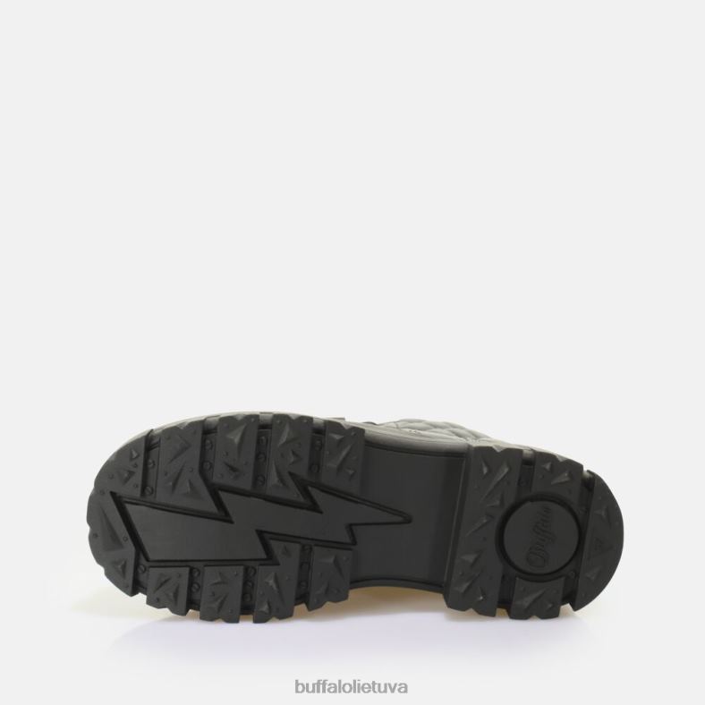 aspha rld laceup mid ankle-boot vegan Buffalo juodas4D4XB196 |batai