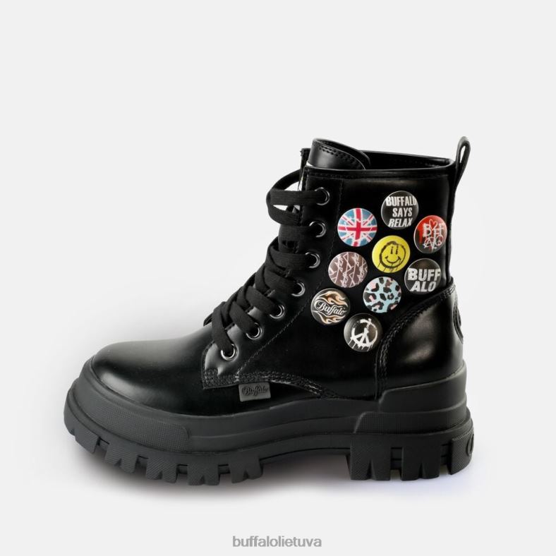 aspha rld sagos kulkšnies batai vegan Buffalo juodas4D4XB270 |batai