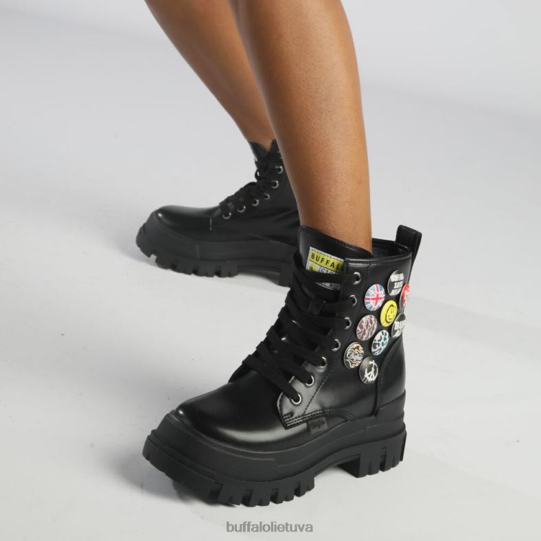 aspha rld sagos kulkšnies batai vegan Buffalo juodas4D4XB270 |batai