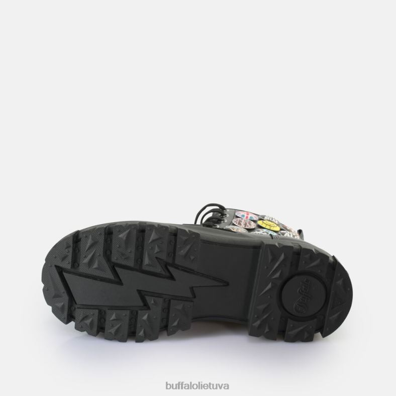 aspha rld sagos kulkšnies batai vegan Buffalo juodas4D4XB270 |batai