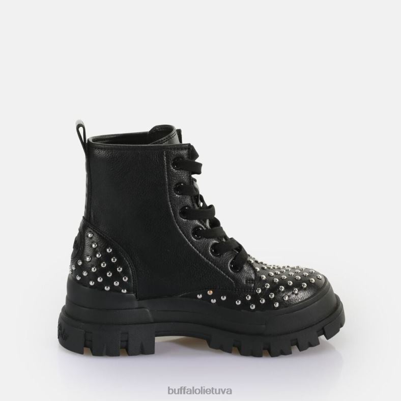 aspha rld segtukai suvarstomi vidurio kulkšnies auliniai veganiški Buffalo juodas4D4XB367 |batai