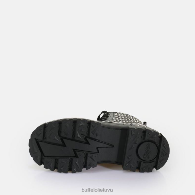 aspha rld segtukai suvarstomi vidurio kulkšnies auliniai veganiški Buffalo juodas4D4XB367 |batai