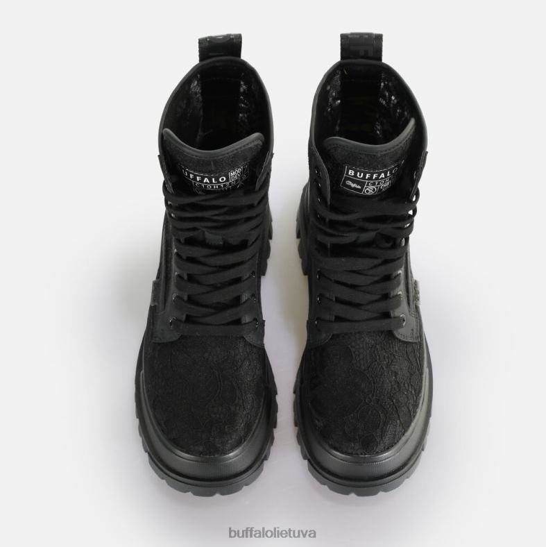 aspha suvarstyti hi ankle-boot vegan Buffalo juodas4D4XB431 |batai