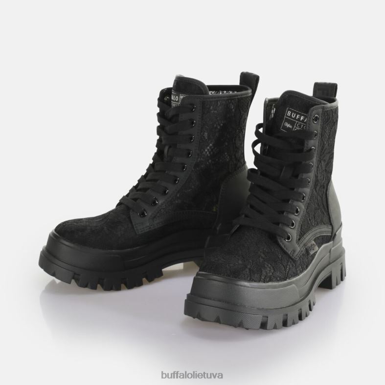 aspha suvarstyti hi ankle-boot vegan Buffalo juodas4D4XB431 |batai