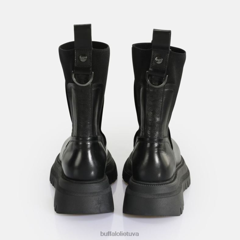 atspalvio kojinės Chealsea kulkšnies batai Buffalo juodas4D4XB802 |batai