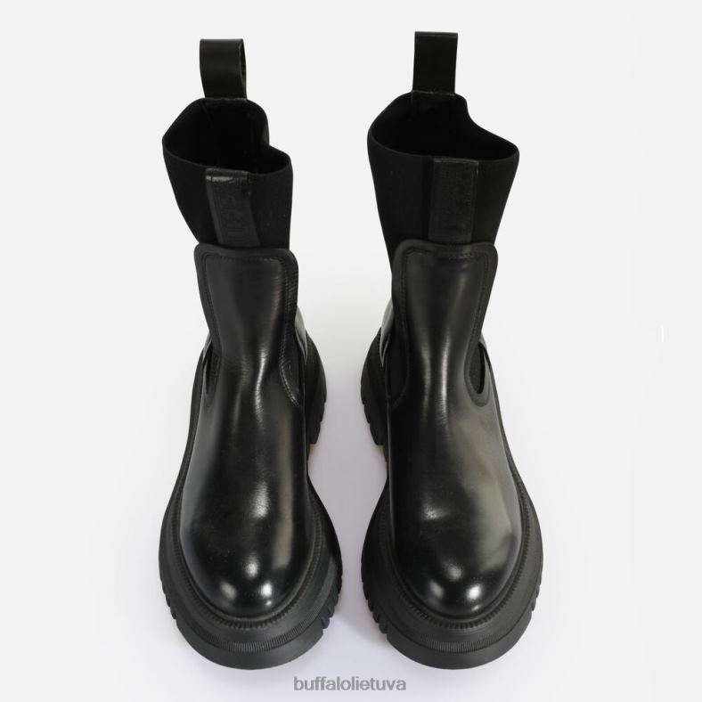 atspalvio kojinės Chealsea kulkšnies batai Buffalo juodas4D4XB802 |batai