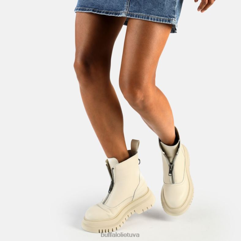 atspalvio užtrauktuku vidurinės kulkšnies batai Buffalo kremas4D4XB467 |batai