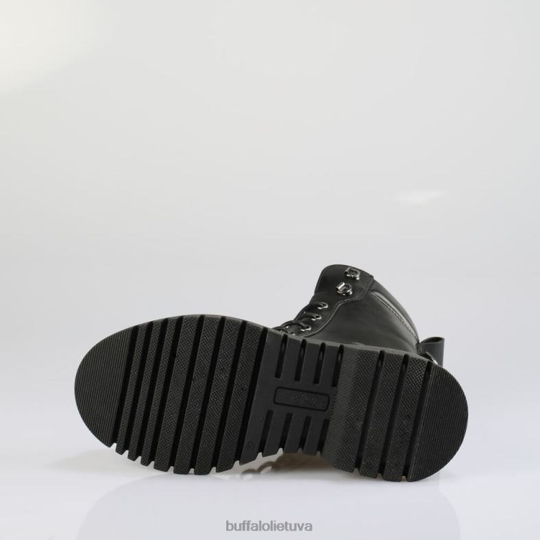 atspalvis laceup hi šiltas kulkšnies batas Buffalo juodas4D4XB508 |batai