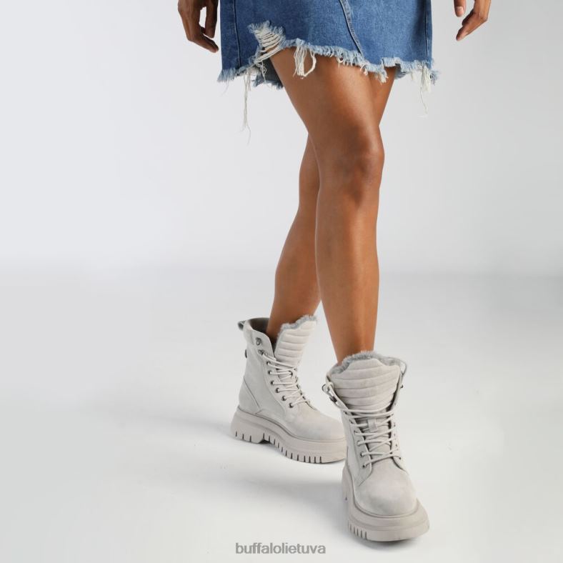 atspalvis laceup hi šiltas kulkšnies batas Buffalo pilka4D4XB137 |batai
