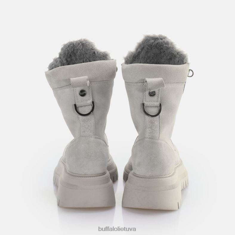 atspalvis laceup hi šiltas kulkšnies batas Buffalo pilka4D4XB137 |batai