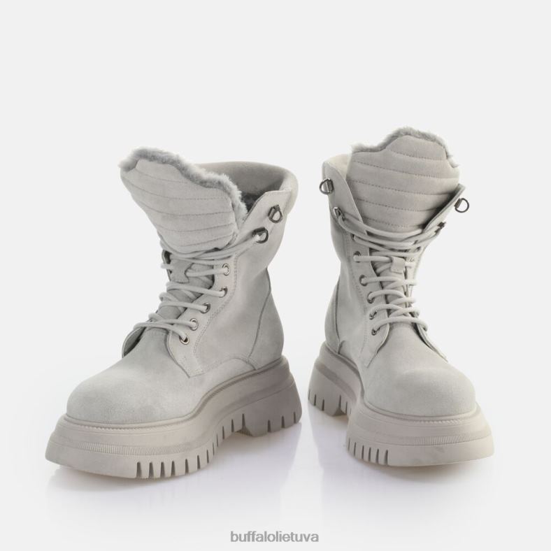 atspalvis laceup hi šiltas kulkšnies batas Buffalo pilka4D4XB137 |batai